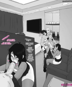 Yuki & Sora At The Club 035