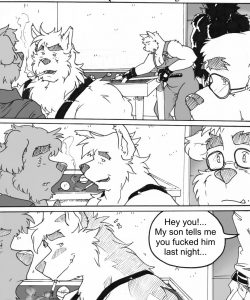 The Daddy Lion's Rage