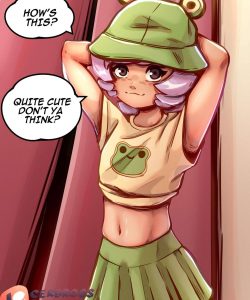 Najimi Tries On Clothes 003