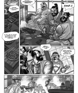3 Stooges In The Edo Era - Onsen 004