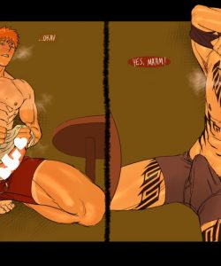 Renji And Ichigo Tag Team A Bitch In Heat 005