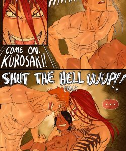 Renji And Ichigo Tag Team A Bitch In Heat 015