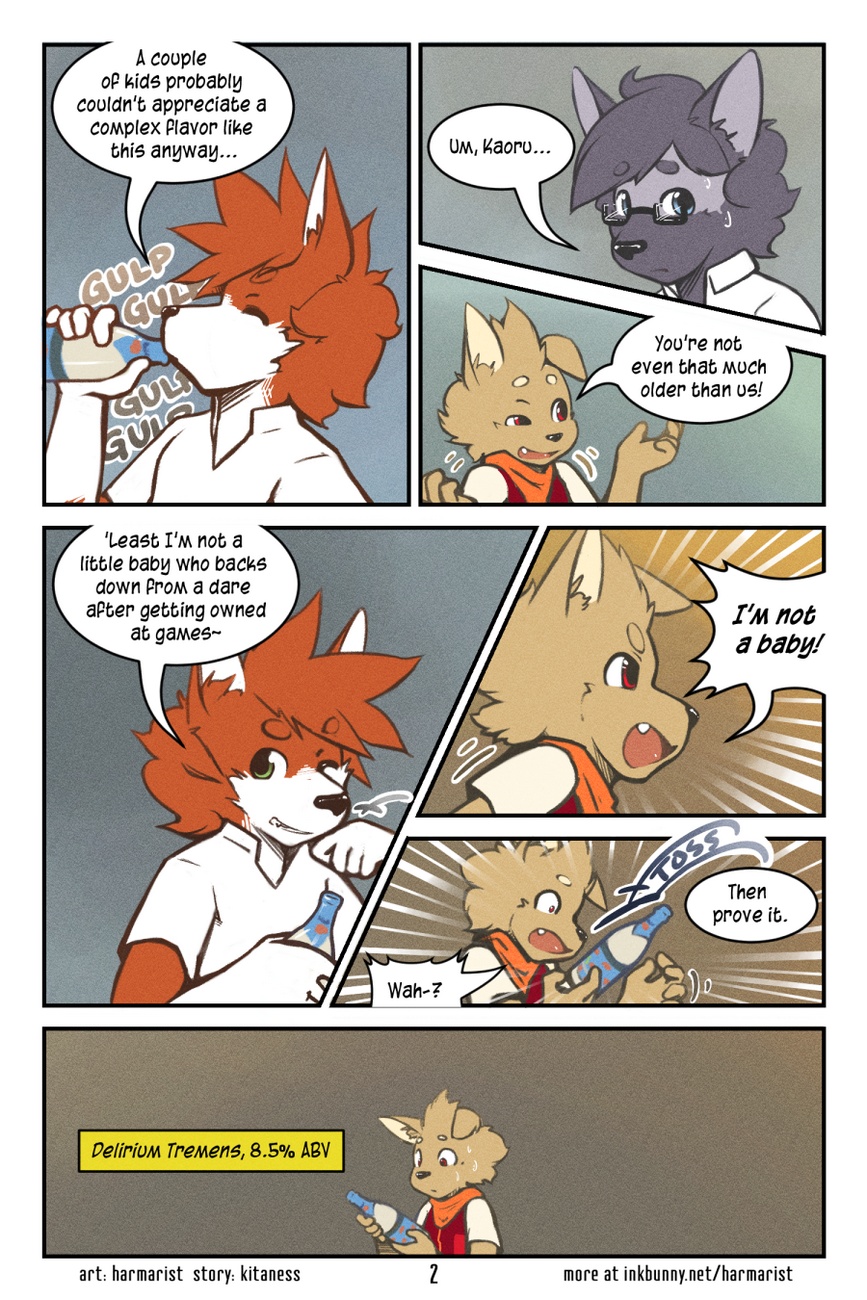AJ Gets The Drink 003