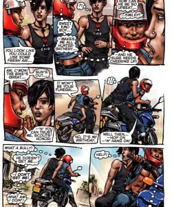 Bike Boy Rides Again 003