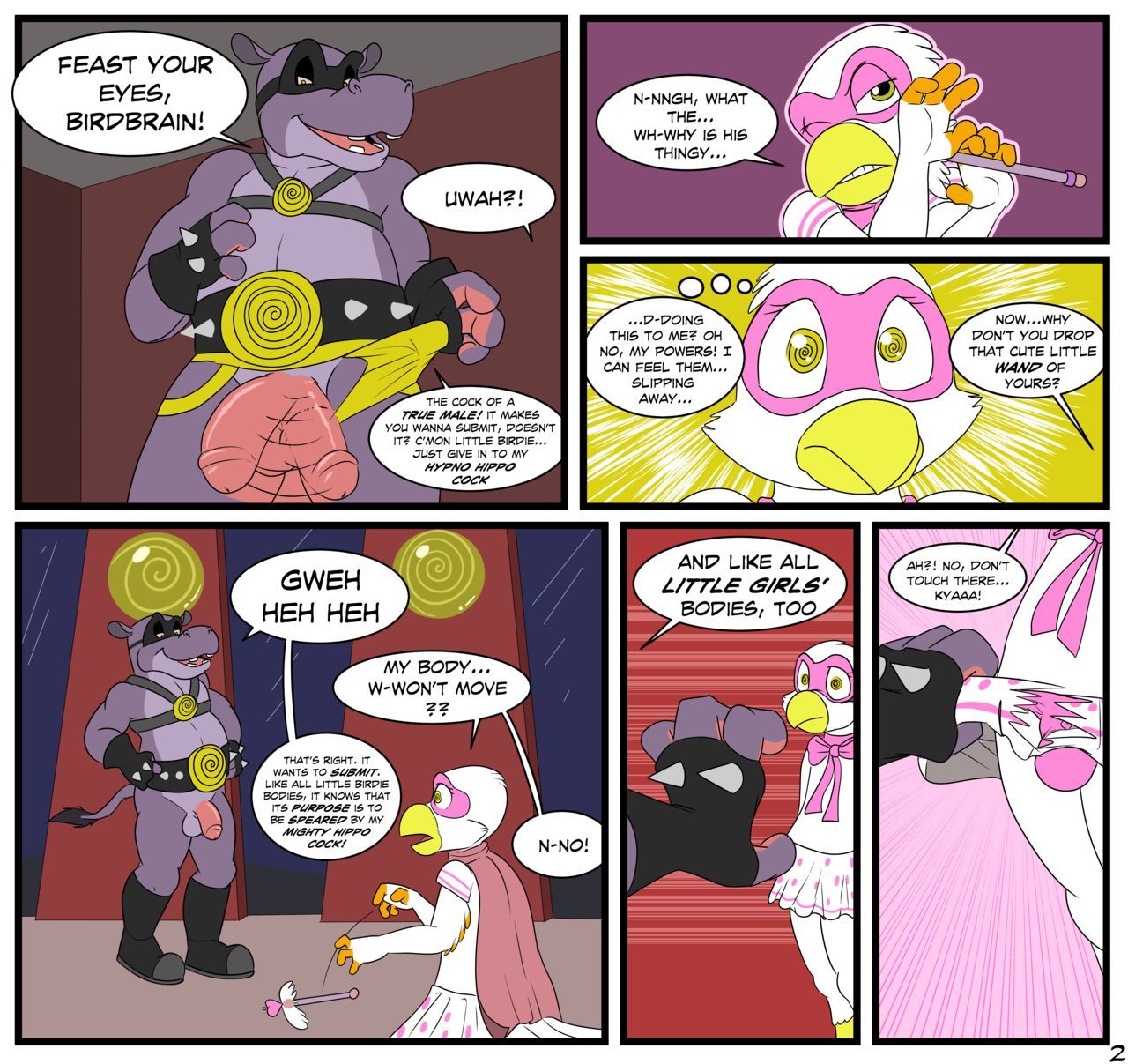 Captain Flurry And The Hypno Hippo! 003