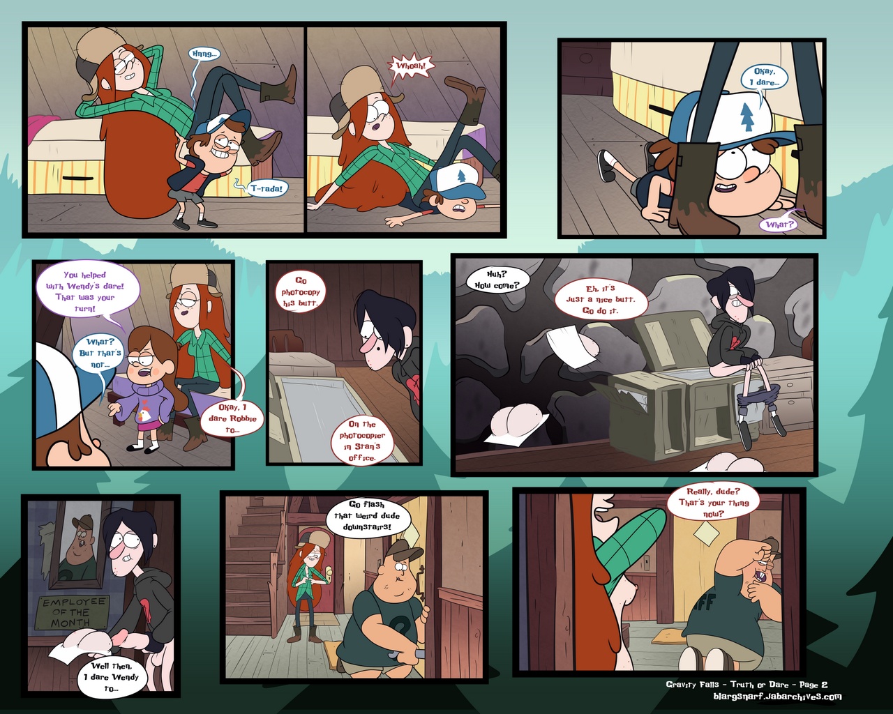 Gravity Falls - Truth Or Dare 003
