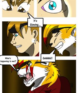 Lightning Fursona Transformation 002