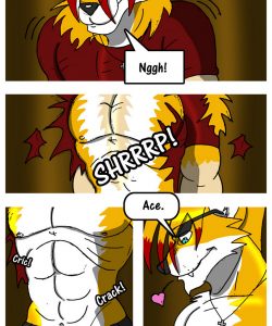 Lightning Fursona Transformation 003