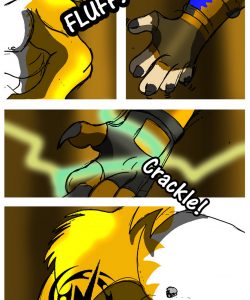 Lightning Fursona Transformation 004