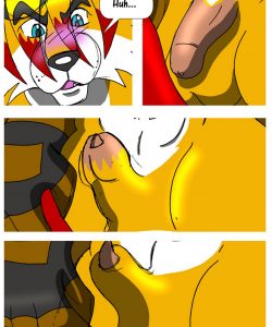 Lightning Fursona Transformation 006