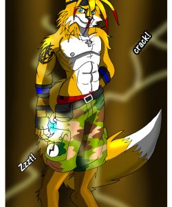 Lightning Fursona Transformation 008