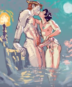 Mandatory Hotsprings Scene