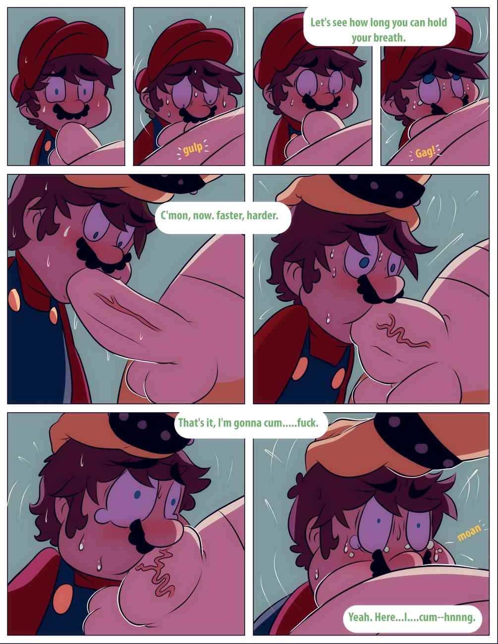 Mario And Bowser 011