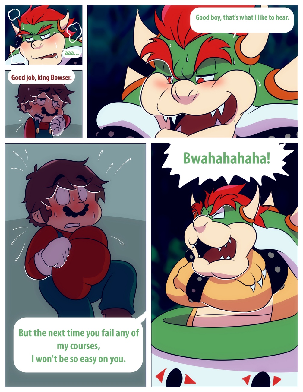 Mario And Bowser 013