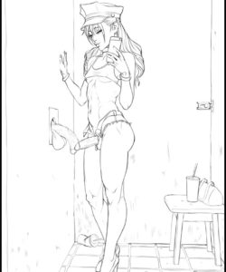 Peach Changing Room 005