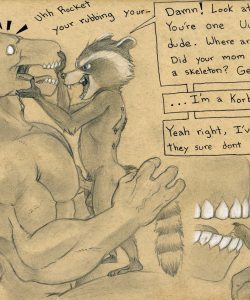 Rocket Racoon X Beta Ray Bill 003