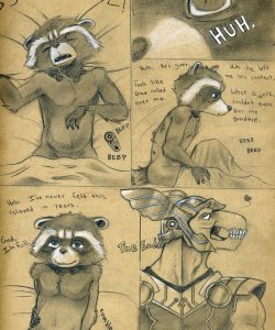 Rocket Racoon X Beta Ray Bill 011