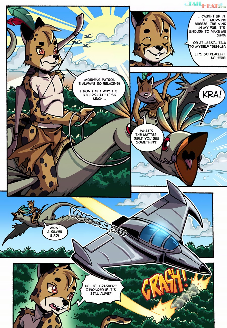 Space Man vs Savage Boy 002