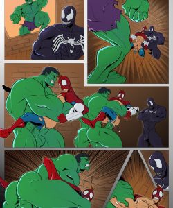 Spidey VS Hulk 002