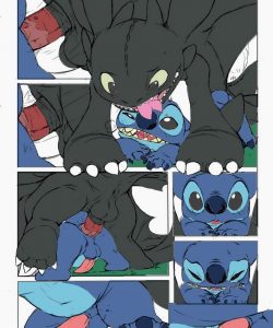 Stitch vs Toothless 003