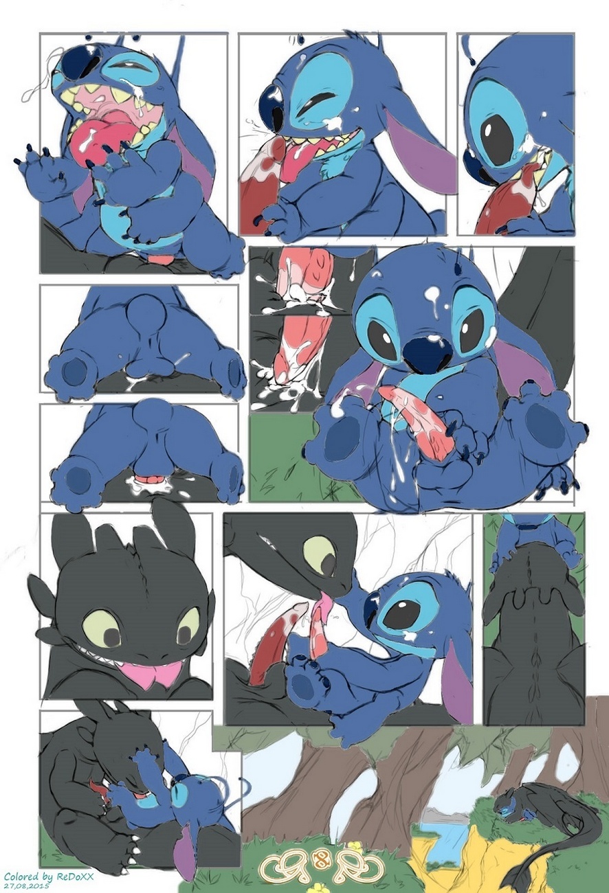 Stitch vs Toothless 009