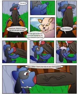 Wet An Arcanine, Drench A Riolu 002