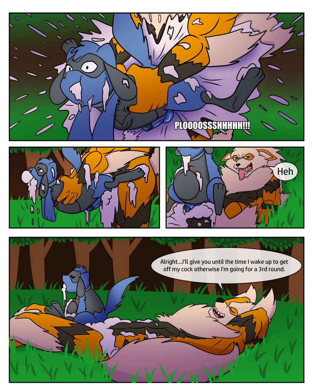Wet An Arcanine, Drench A Riolu 007