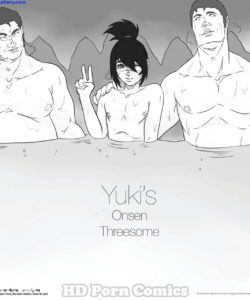 Yuki's Onsen Threesome