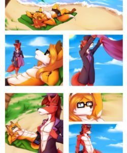 A Foxy Day At The Beach
