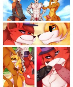 A Foxy Day At The Beach 005