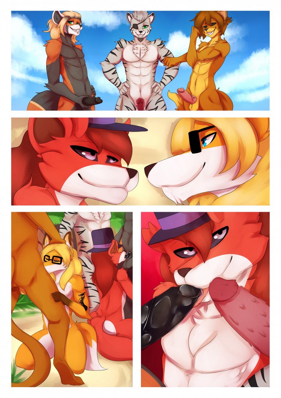 A Foxy Day At The Beach 005
