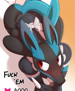 Lucario's Strip Game 011