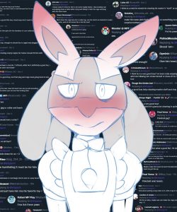 Lucario's Strip Game 021
