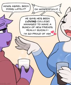 Asriel In College