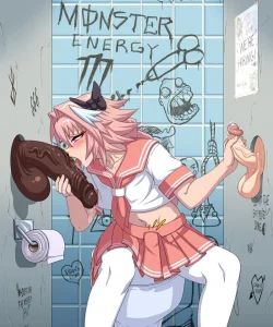 Astolfo In The Public Bathroom 008
