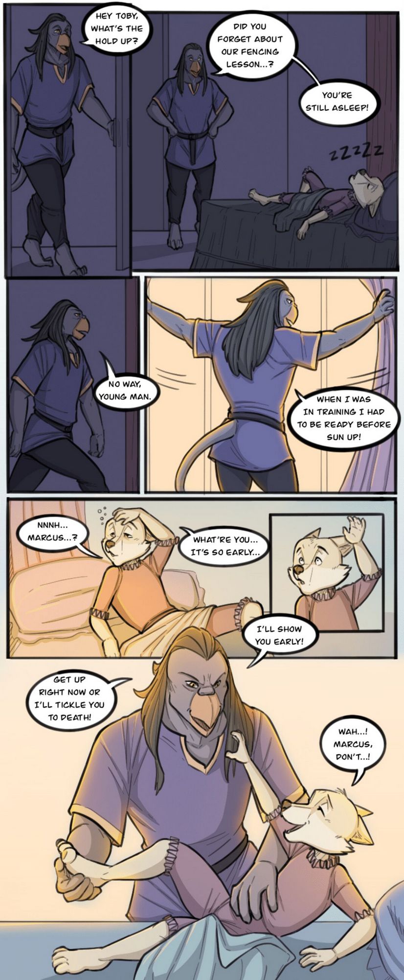 Fencing Lesson 002