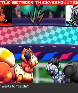 Battle Between Thickveevolutions 001
