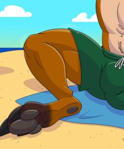 Beach Kangaroo Sequence 002