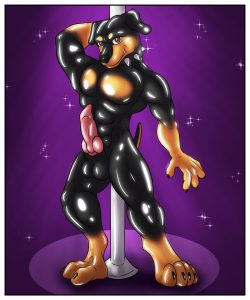 Rubber Rottie 005