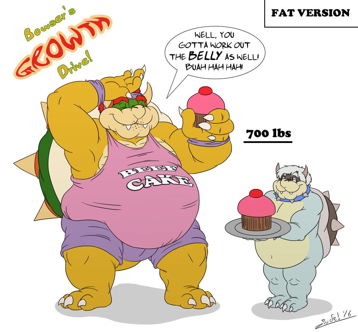 Bowser's Growht Drive! (Muscle Version) 002