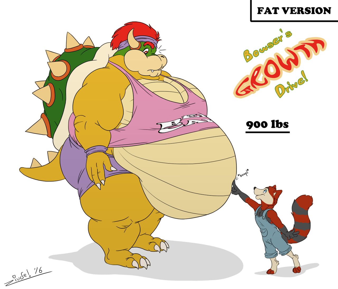 Bowser's Growht Drive! (Muscle Version) 004