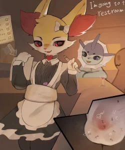 Braixen's Condom Play