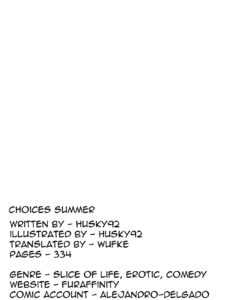 Choices - Summer 334
