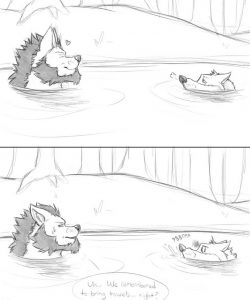 Dad's Spontaneous Skinny-Dipping Surprise! 011