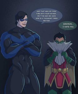 Dick Inside Batcave 009