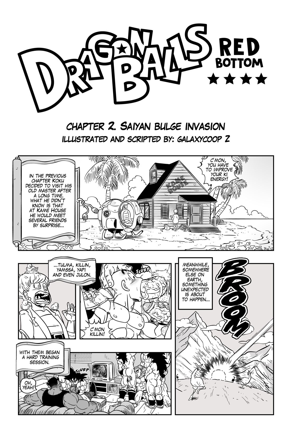 Dragon Balls Red Bottom 2 - Saiyan Bulge Invasion 005