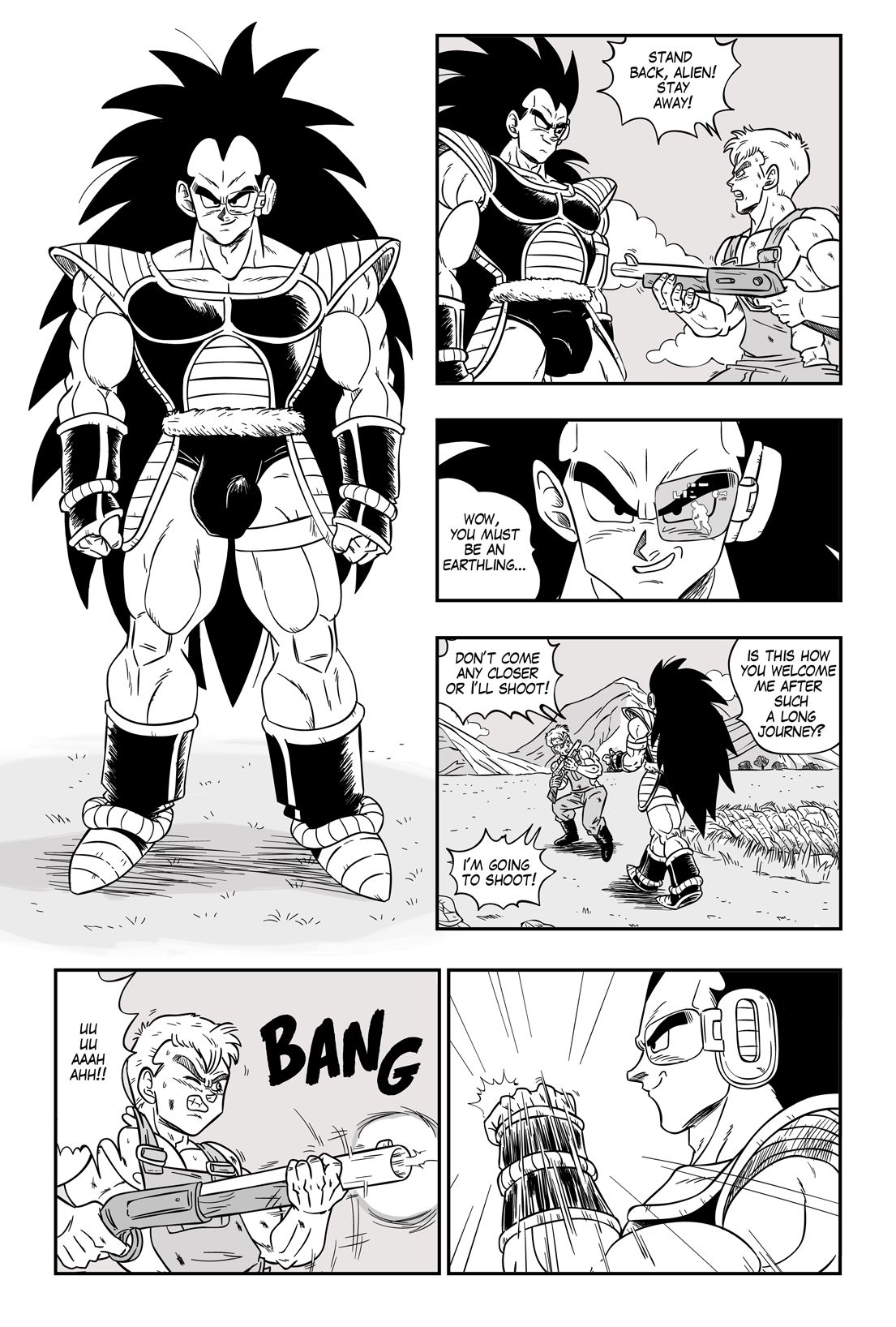 Dragon Balls Red Bottom 2 - Saiyan Bulge Invasion 008
