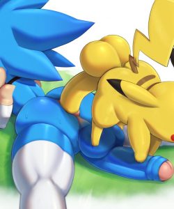 Sonic x Pikachu 003