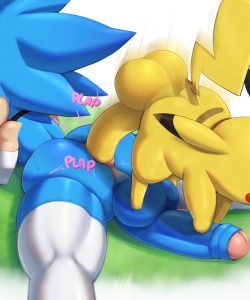 Sonic x Pikachu 004