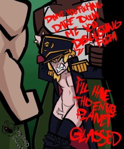 Femboy Commissar On Catachan 002